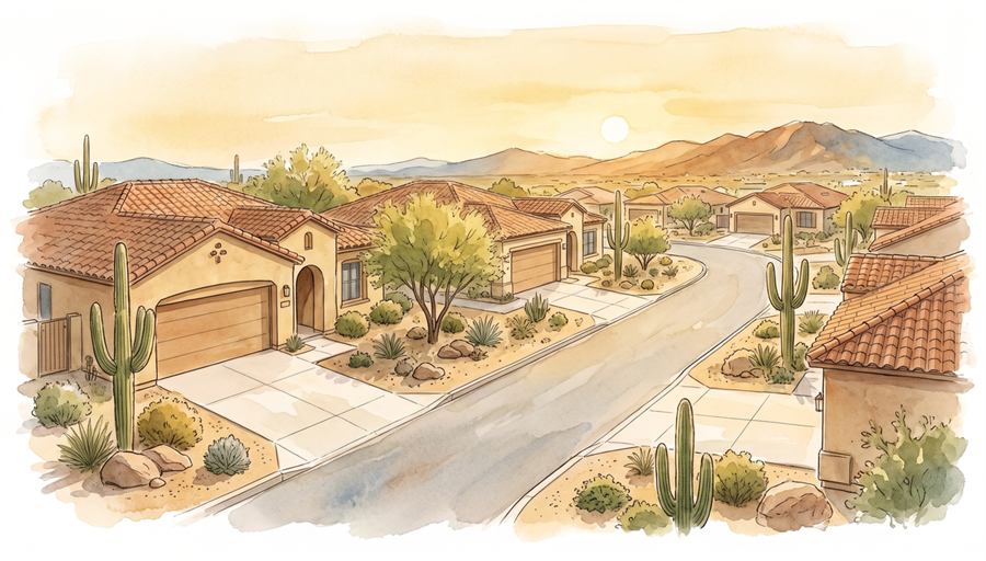 Map of Arizona service areas