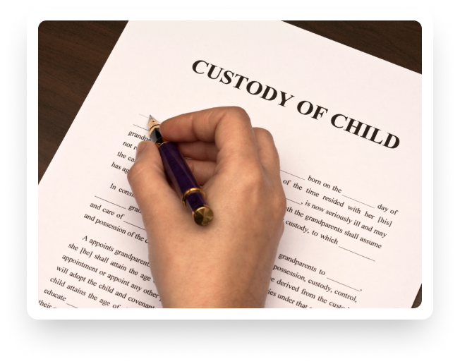 Custody of Child Document
