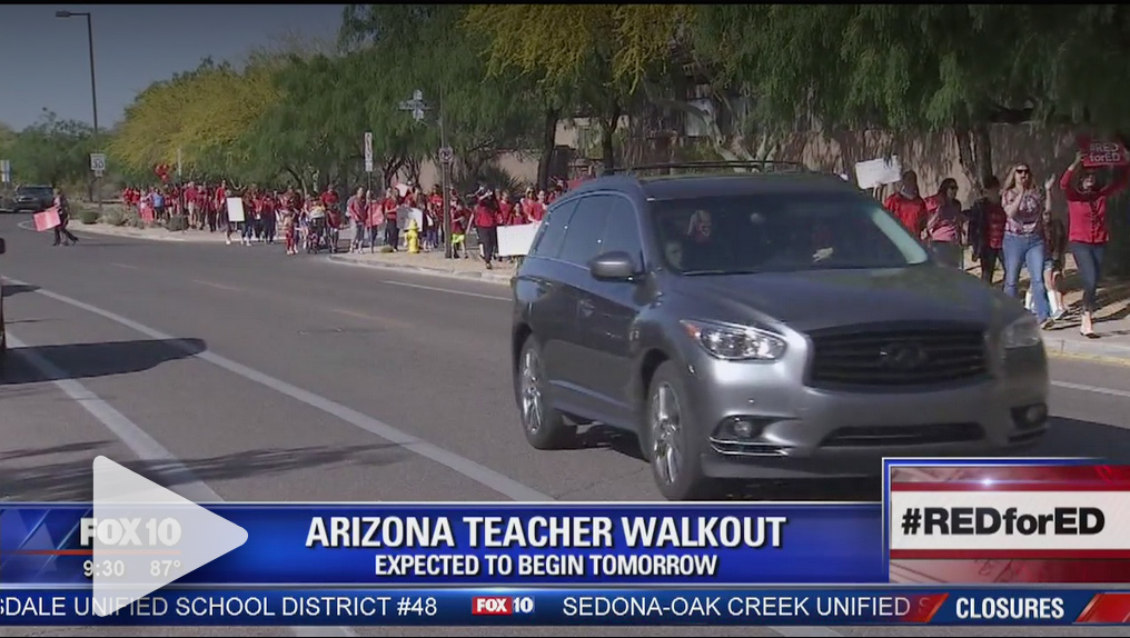 arizona teacher walkout