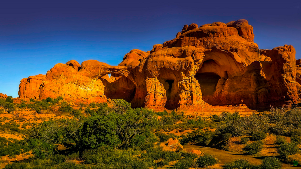 This is an image of a rugged landscape in Utah.